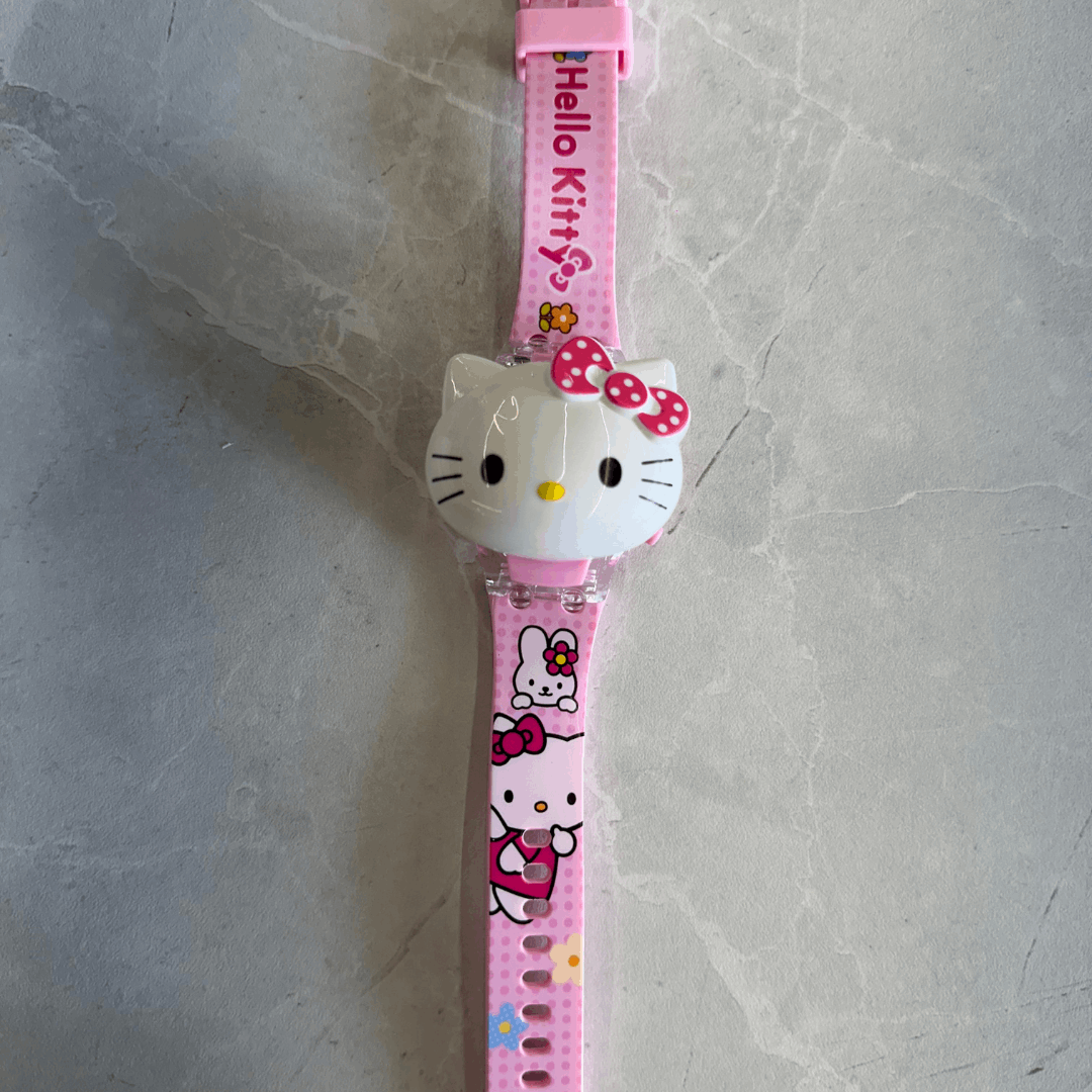 RELOJ NIÑO HELLO KITTY