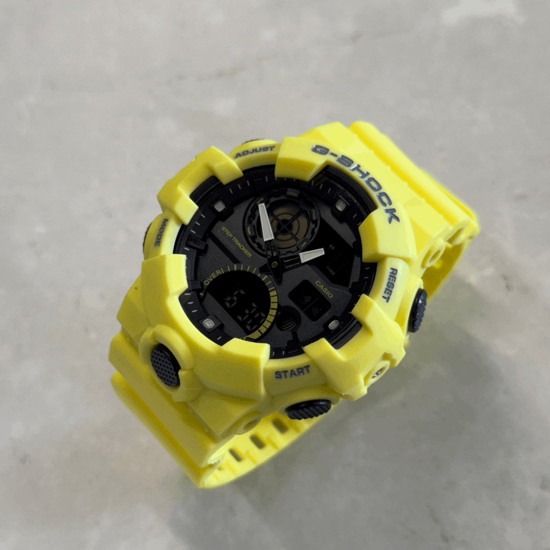 G-SHOCK GBA AMARILLO