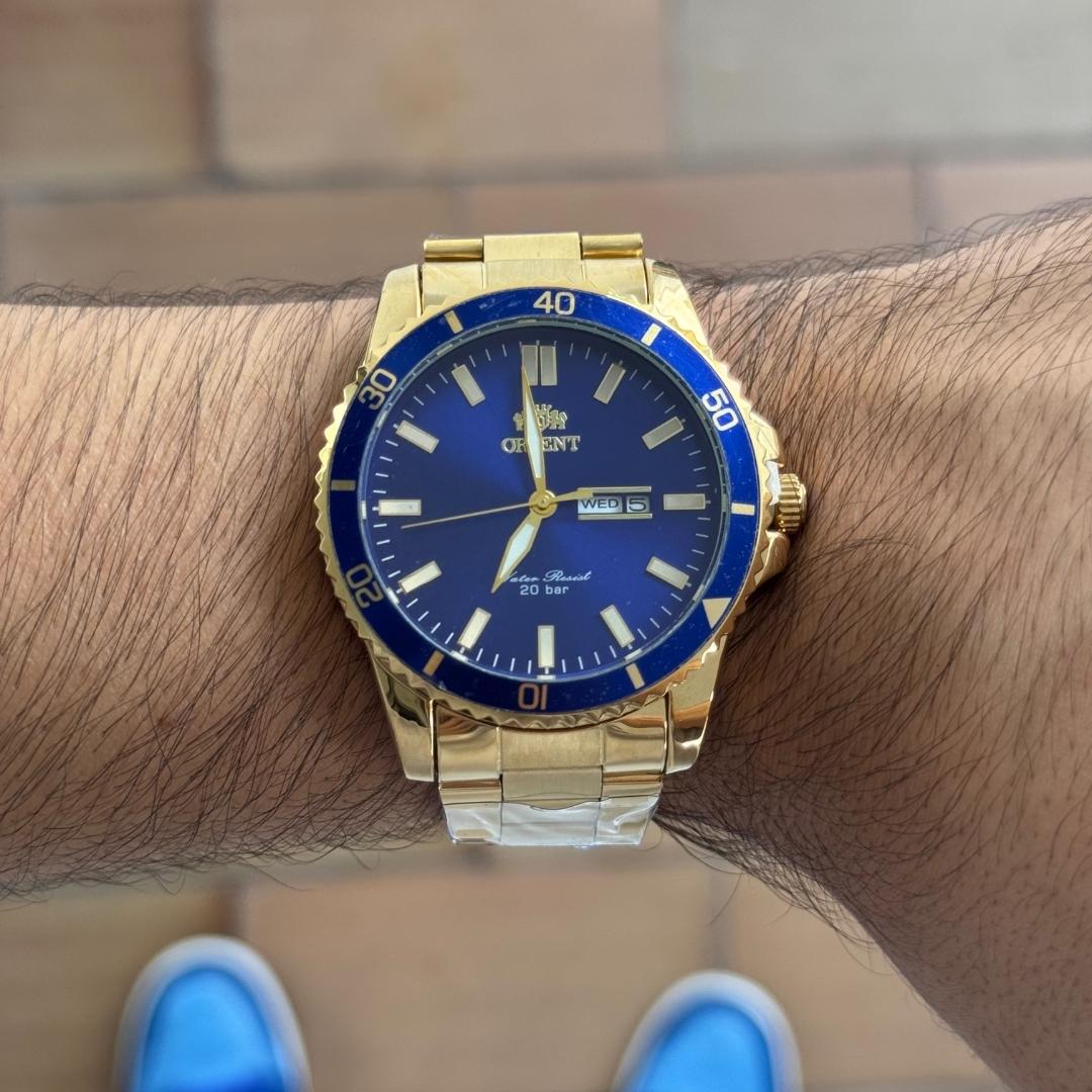 Ornt New Dorado Tablero Azul