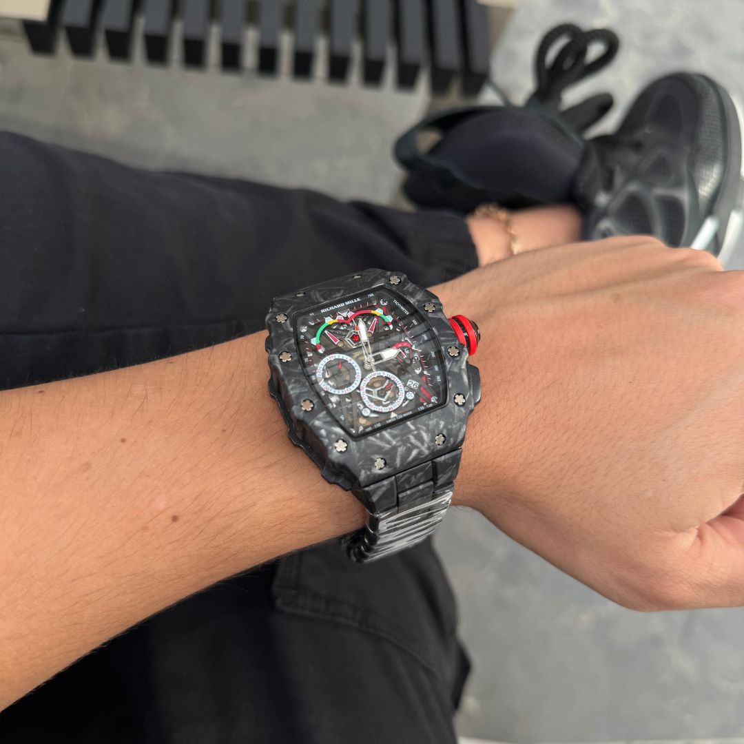 RICHARD MILLE NEW FUNCIONAL NEGRO