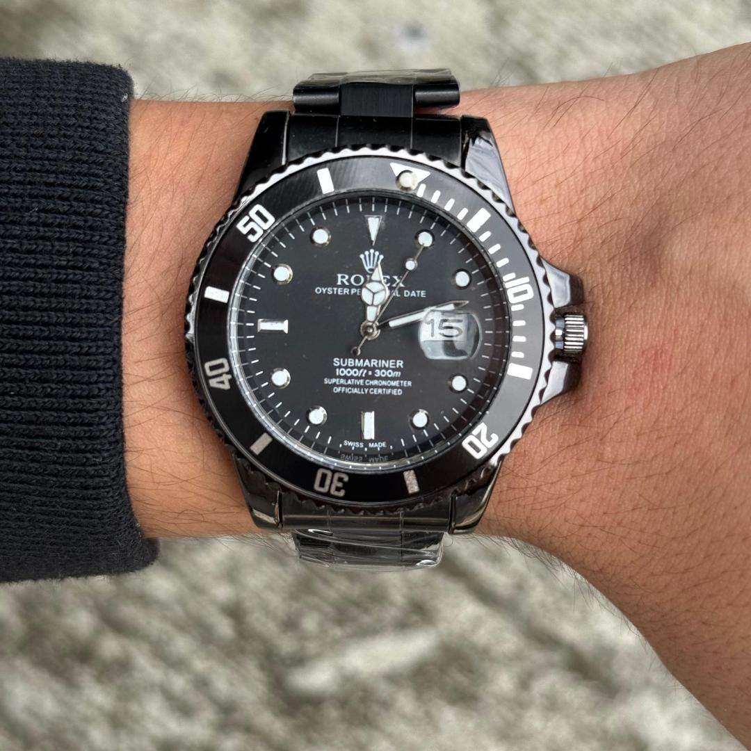 Rlx Submariner new negro tablero negro