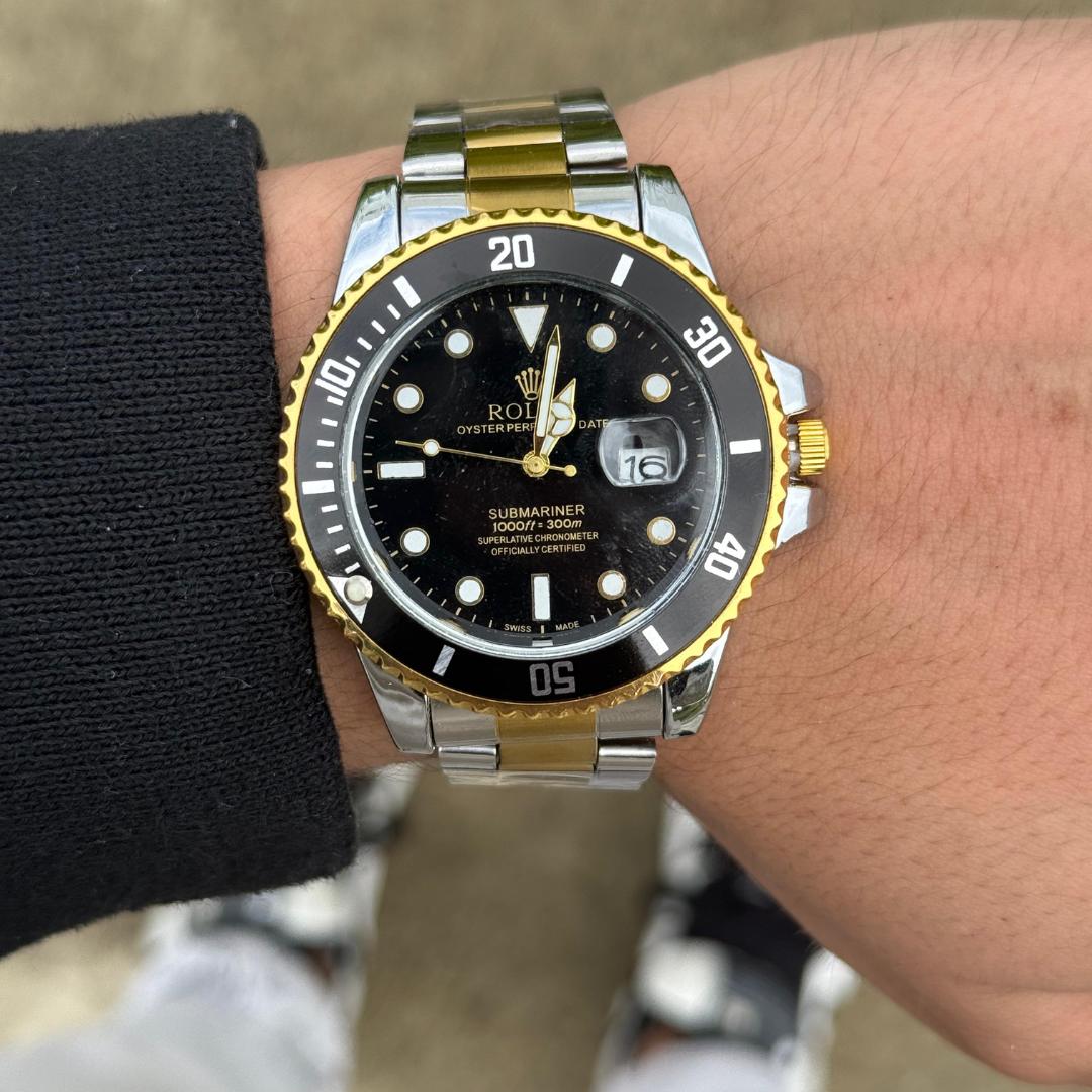 Rlx Submariner New Bicolor Tablero Negro