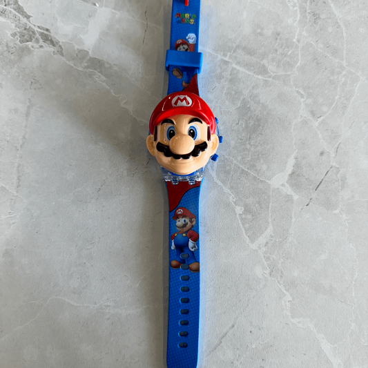 RELOJ NIÑO MARIO